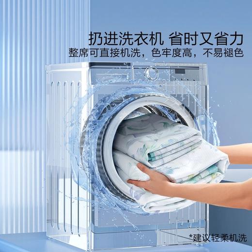 水星家纺 夏季凉感A类抑菌亲肤清凉花研悦冉软凉席 商品图4