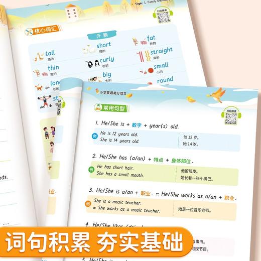 小学英语高分范文一本通3-6年级高分作文书大全写 作技巧素材积累 商品图3