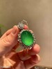玻璃种木那绿蛋面戒指吊坠两用款【5310803】具体价格微信咨询 商品缩略图1