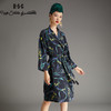 RSG早秋法式浪漫丛林印花薄风衣 商品缩略图1