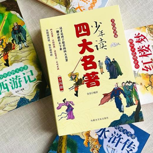 少年读四大名著（全四册）美绘插图版 快乐读书吧重点推荐书单 商品图1