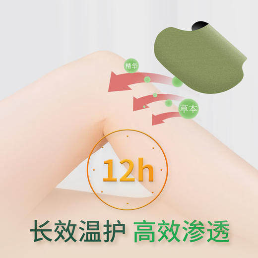 艾草膝盖贴20贴/盒艾灸暖贴正品 商品图3