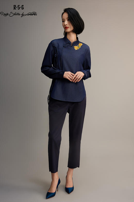 春夏薄款铅笔裤时尚休闲女裤 商品图5