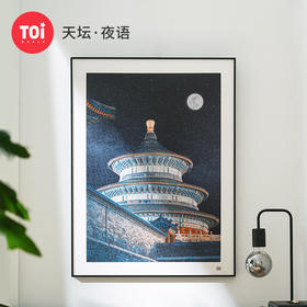 TOi图益-潮玩拼图摄影系列-天坛·夜语-1000片-分包款