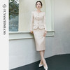 FUYAO扶摇 轻奢优雅时尚套装气质小香风淑女提花外套半身裙两件套 商品缩略图3