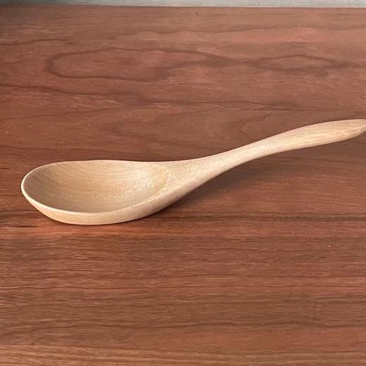 日本进口石田白木甜点匙带衬纸19.5cm 商品图3