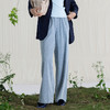 【林栖设计小店】牛仔棉混纺裤子宽松直筒百搭显瘦2025夏季新品阔腿裤女1952107 商品缩略图1