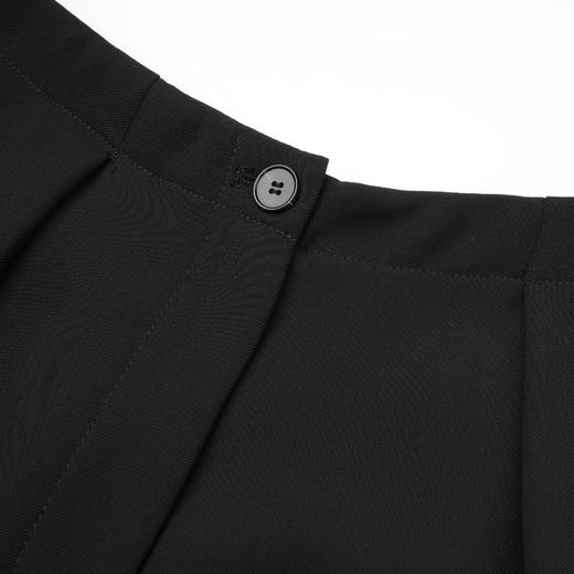 ROMI STUDIO休闲版型百搭显高直筒阔腿裤女后腰松紧长裤子K3212 商品图1