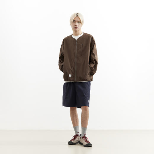 吃茶去chichaqu25轻量户外无领防风夹克城市运动山系骑行男女 商品图1