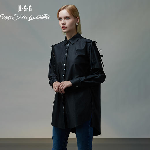 RSG郭培成衣品牌瓢虫绣花蝴蝶结解构外套设计感小众女夏天 商品图2