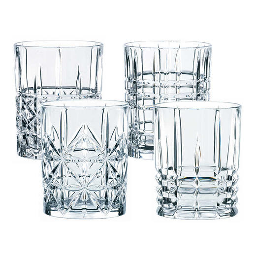 德国进口奈赫曼Nachtmann威士忌5件套
（醒酒器+不同花色威士忌酒杯x4） 商品图3