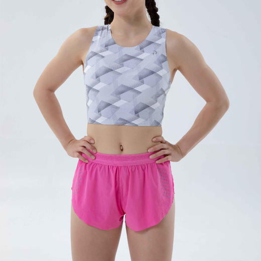 Anti-gravity系列轻盈舒适速干竞速马拉松越野跑专业跑步短裤上衣 商品图2