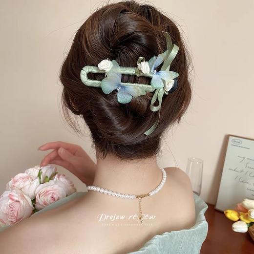 【家居百货】【仙气蝴蝶鸭嘴夹】9.9/两个！氛围感小花发夹，夏天用它盘发好看又凉快！ 商品图14