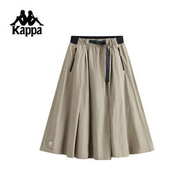 Kappa卡帕背靠背夏季2025新款防泼水短裙休闲半身裙女款运动裙子K0F42QQ81