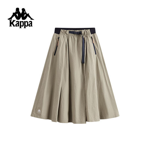Kappa卡帕背靠背夏季2025新款防泼水短裙休闲半身裙女款运动裙子K0F42QQ81 商品图0