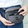 【【自营】潮流斜挎包男女情侣腰包单肩休闲运动大学生防泼水休闲胸包 商品缩略图5