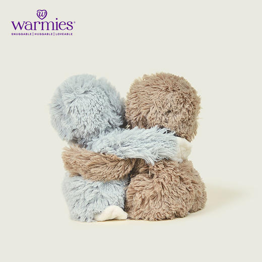 英国warmies 树懒抱抱安抚玩偶公仔送礼毛绒可加热抱枕 商品图2