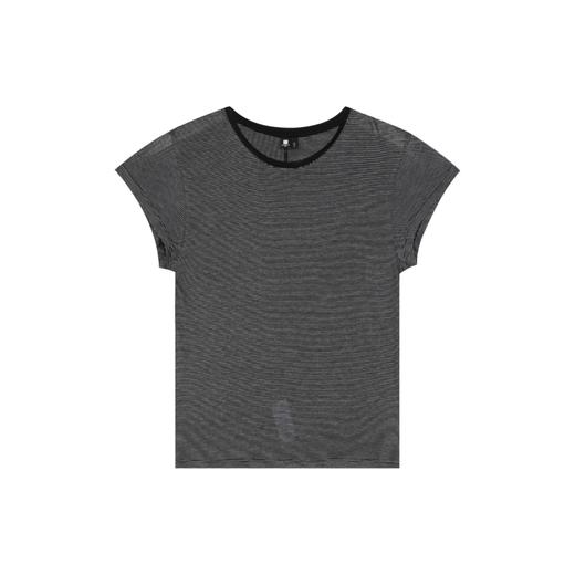 oneup天丝羊毛条纹短袖 商品图7