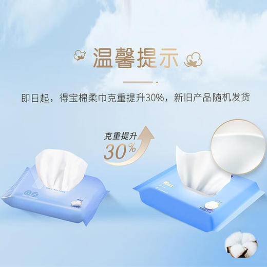 得宝便携装棉柔巾20抽 商品图5