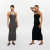 oneup工字背鱼尾长款连衣裙 商品缩略图4