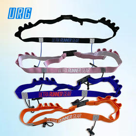 URG能量胶号码布腰带 Energy Belt男女春秋季跑步运动跑马拉松比赛越野跑户外健身腰带能量胶号码布腰带