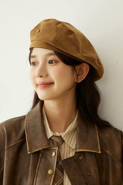 Say Something 韩系文艺复古时髦贝雷帽 21266 商品图1