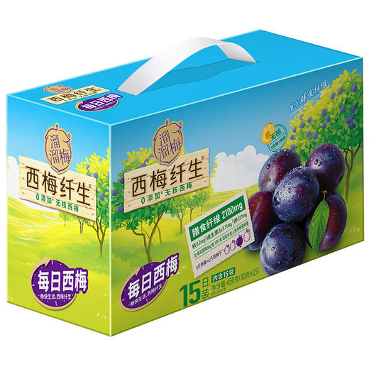 溜溜梅西梅纤生每日西梅450g(30g*15) 商品图0