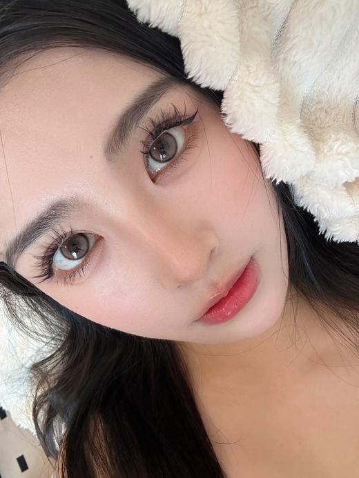 Pinkg·半年抛  燕麦拿铁  14.2  奶甜温柔灵动氧气感！！易碎感韩妆灵魂灰粉色！韩产0-800度<一副两片> 商品图2