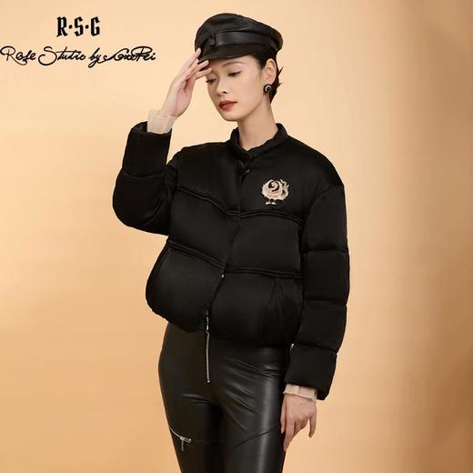 郭培成衣品牌精品系列暖意“绒绒”系列简约百搭款鹅绒服 商品图1