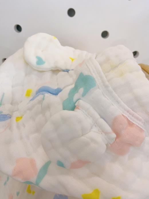 婴童棉花糖浴袍 全棉加厚六层纱布婴幼儿童浴巾带帽斗篷 超柔吸水披肩 商品图4