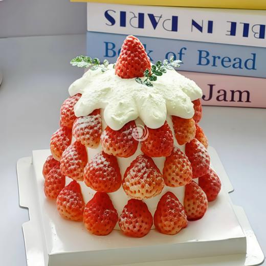 『草莓塔蛋糕』元气满满草莓生日蛋糕 商品图0