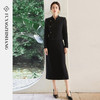 FUYAO扶摇 新中式西装两件套女2025春季新款国风经典黑半身裙套装 商品缩略图0