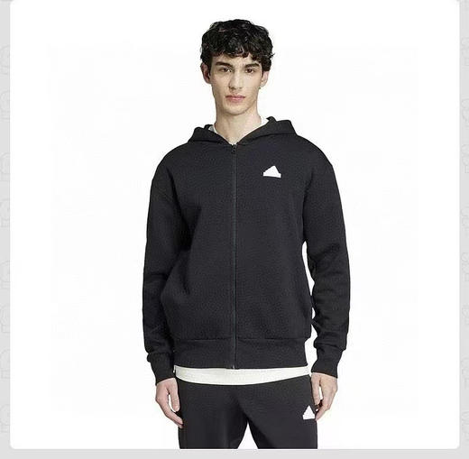 正品 Ad 阿迪达斯25年秋针织连帽夹克户外运动外套 

健身房训练、户外跑步，还是日常出街
经典三条纹+Adidas Logo，质感高级
尺码M～2XL 商品图0