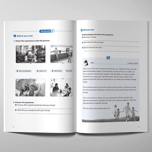 初中英语同步读写/听说 七年级下册(25春全国) 商品图2