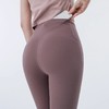 【限时秒】YOGACODE【火树银花系列】无尴尬线口袋高腰裸感无痕紧身提臀运动七分裤 商品缩略图3