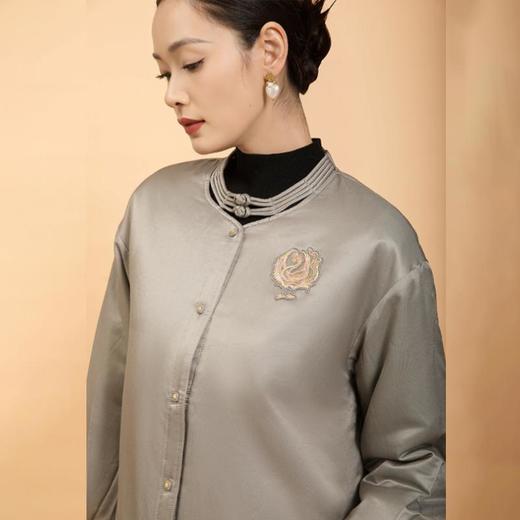 郭培成衣品牌精品系列薄丝绵衬衫外套 商品图1