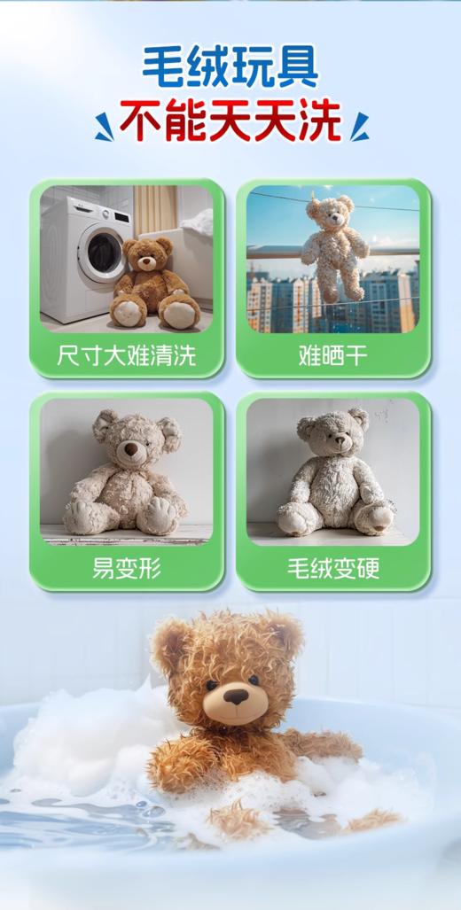 【4.5】水卫士毛绒玩具除菌护理喷雾300ml 商品图5