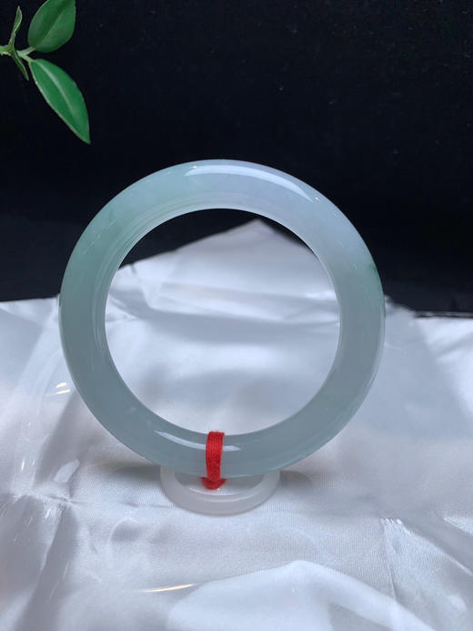 612582，54冰飘花圆条，整体冰冰润润的，飘了一抹清新蓝花 商品图5