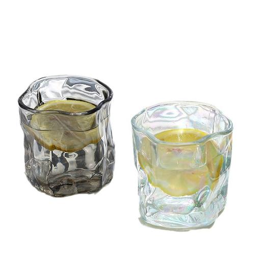 「4只装！高颜值扭扭杯」威士忌酒杯小微醺玻璃杯 居家日用水杯酒杯杯子餐饮用具 商品图4