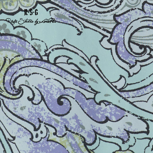 RSG郭培成衣品牌 优雅丝巾真丝《盎然生机》 商品图2