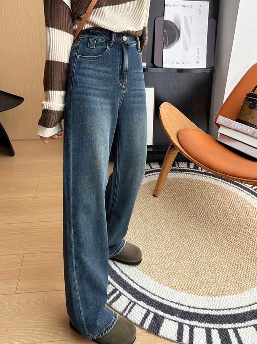 灵魂大长腿土耳其窄腿显瘦霸王牛仔裤天然岩洗 商品图1