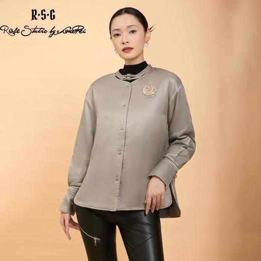 郭培成衣品牌精品系列薄丝绵衬衫外套 商品图0