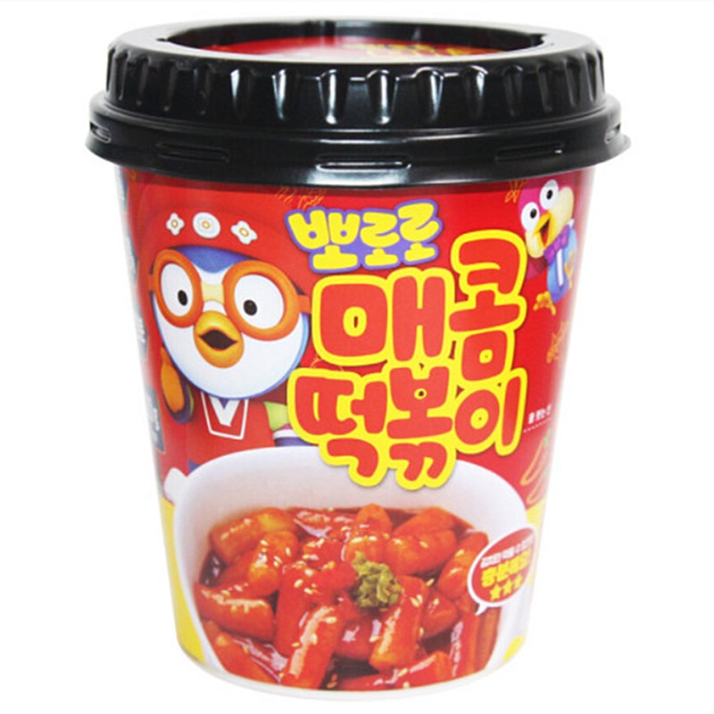 啵乐乐辣味炒年糕120g뽀로로 매콤 떡볶이