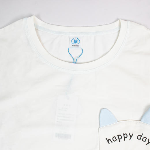 【69元1套,129元2套】春夏女士七分裤短袖套头套装-6251205 商品图3