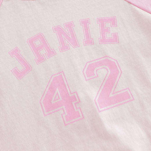 马克珍妮女童休闲学院撞色短袖T恤 儿童纯棉上衣夏装新款550698 商品图4