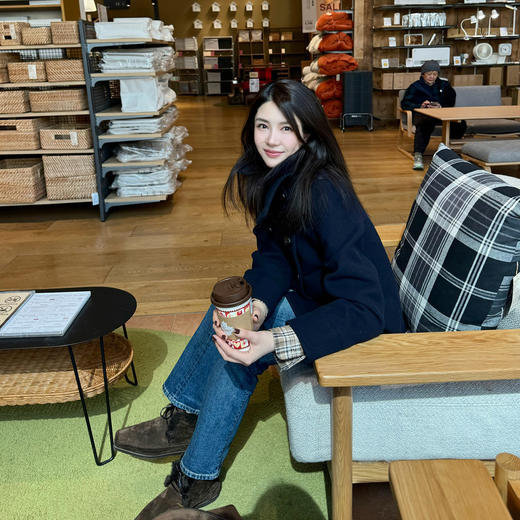 ROMI STUDIO “美式牛仔” 复古洗水纹理感直筒弹力牛仔裤 23AWN959 商品图2