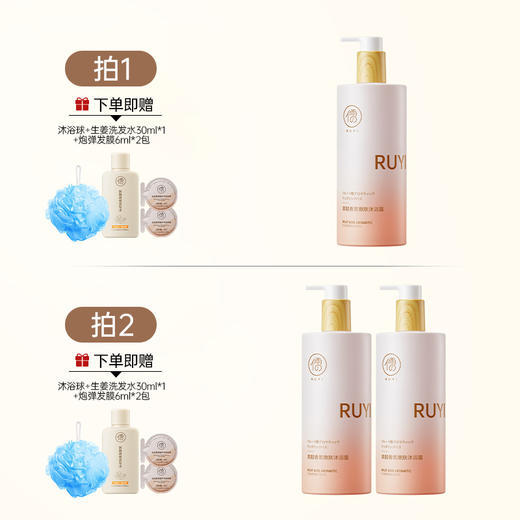 儒意果酸香氛嫩肤沐浴露500ml 除螨祛痘 持久留香72小时 清爽不假滑 男女 | 儒意官方商城 商品图1