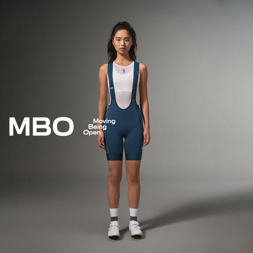 MBO女子肌理背带骑行短裤 25春夏新款EIT双箭头骑行裤T511 (经销商专拍链接，非经销商拍单不发货) 商品图9