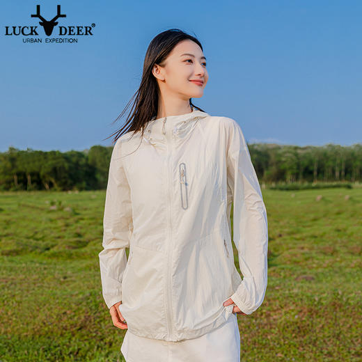 幸运鹿 情侣款山系冰感upf100+防晒服 商品图0