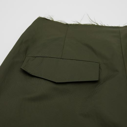 GOODBAI 916 无腰线抽绳口袋打褶休闲9分裤 商品图4